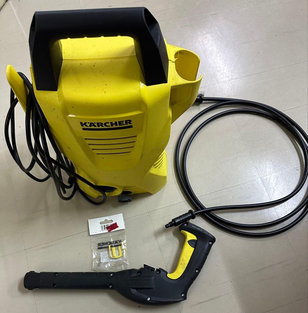 使用回数２回　状態良好　ケルヒャーk1x お得なセット