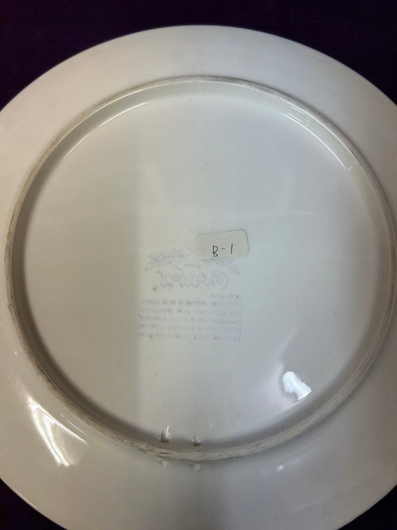 海外購入　飾り皿