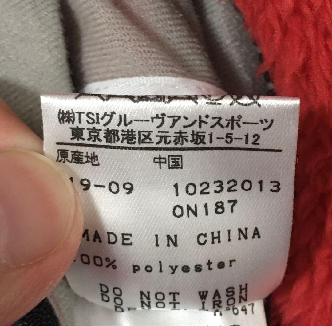 美品　マスターバニー　リバーシブル　ブルゾン　１　赤　フリース　パーリーゲイツ