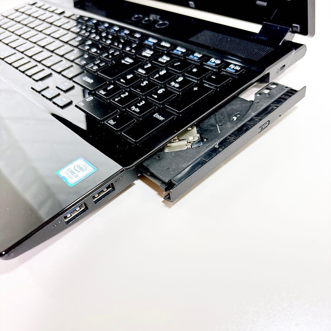 快適動作SSD✨メモリ8GB フルHD 第7世代 カメラ ノートパソコン NEC