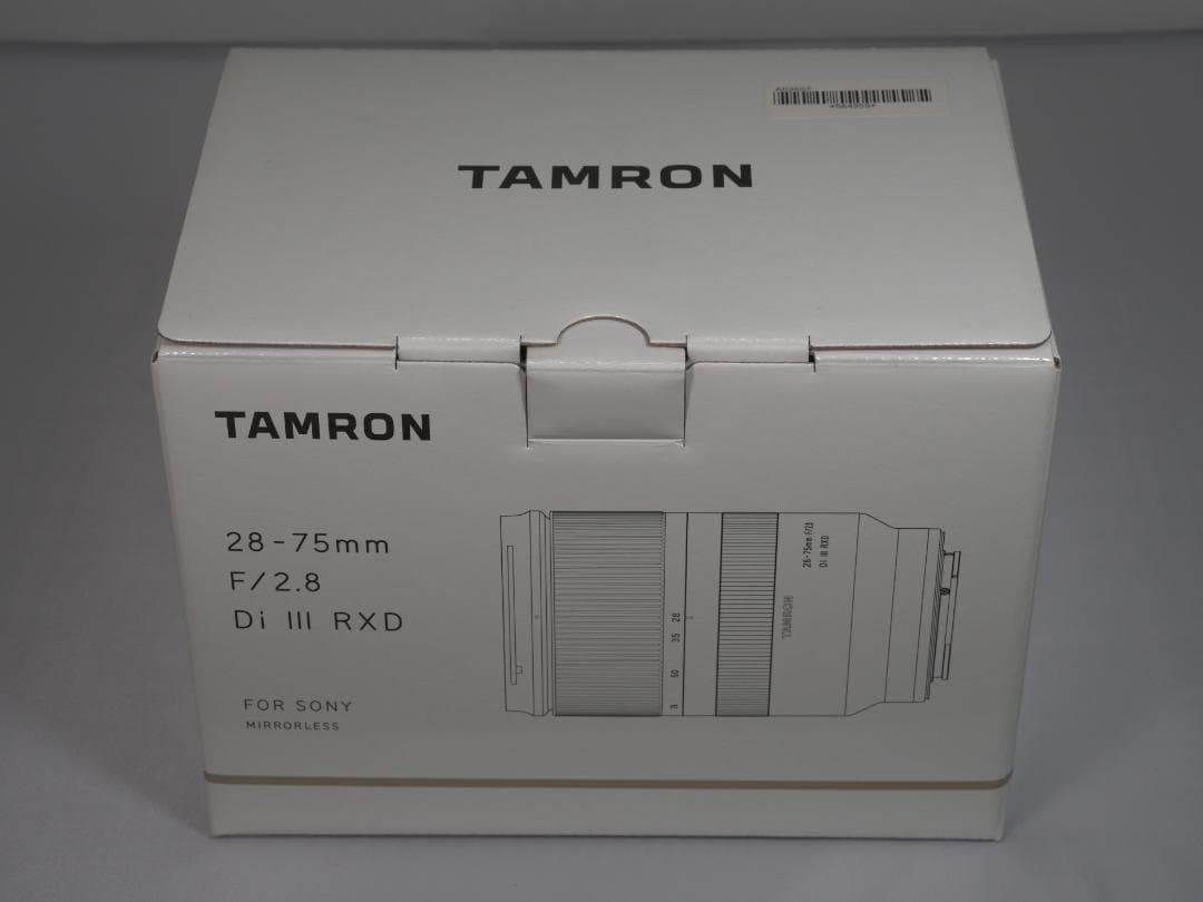 TAMRON 28-75mm F/2.8 Di III RXD　可変ND付き