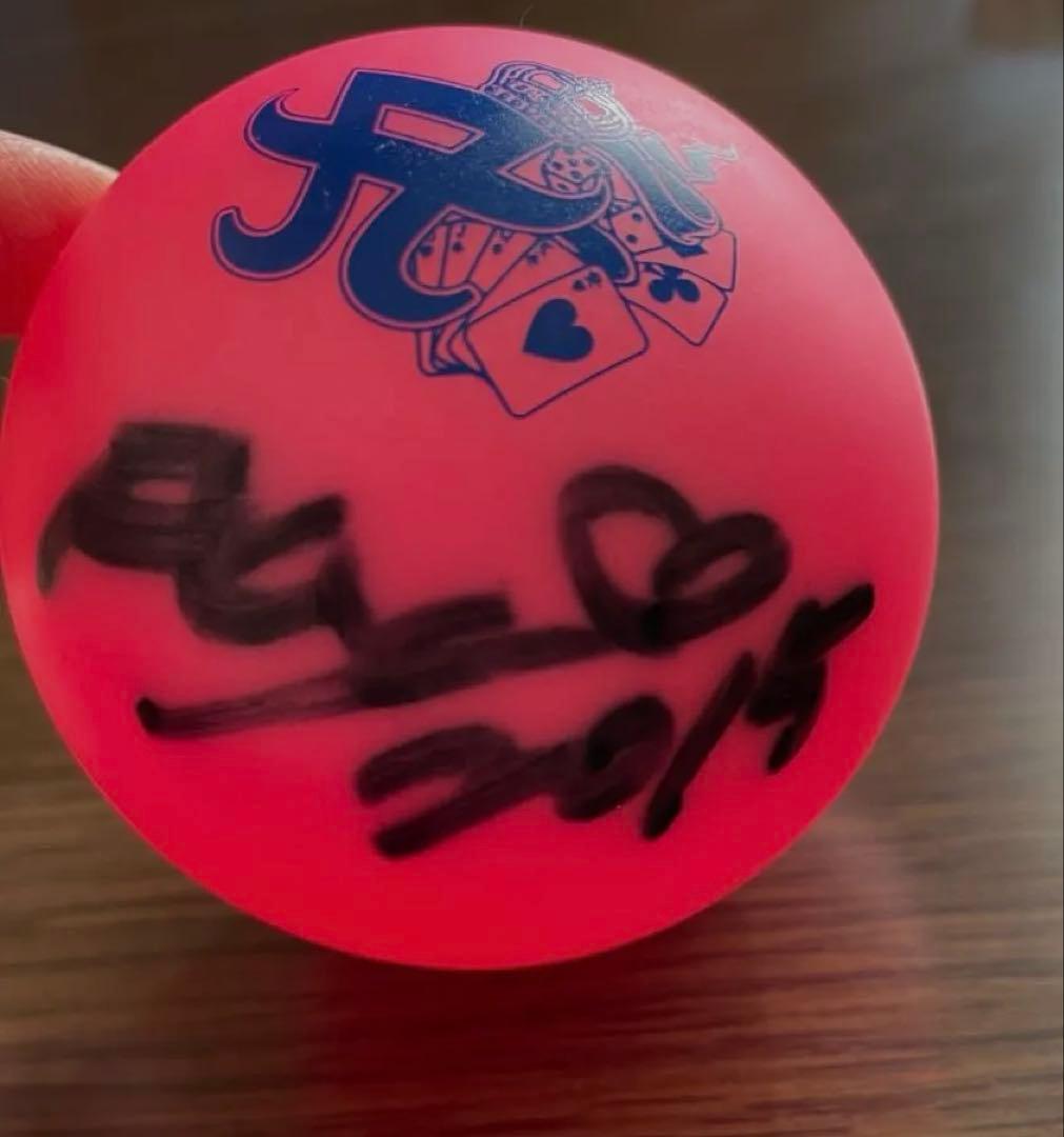 浜崎あゆみ　直筆サインボール　美品