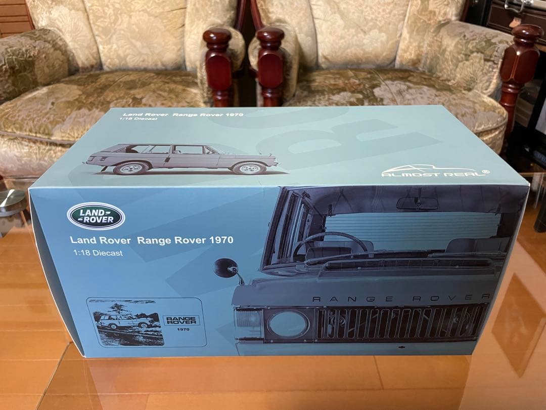 価格変更1/18オールモストリアル レンジローバー1970 グリーン 未展示品
