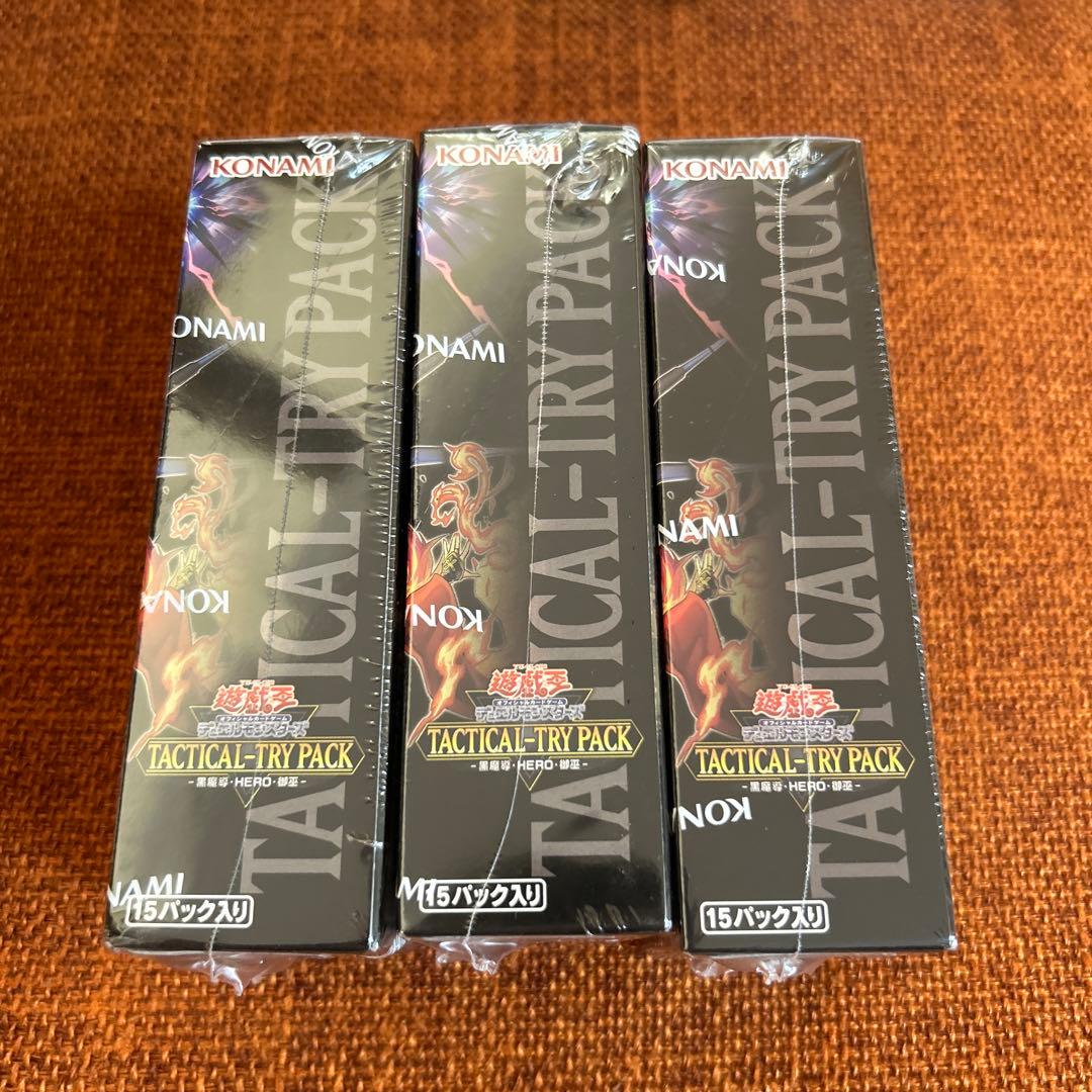遊戯王OCG Tactical Try Pack 3箱セット