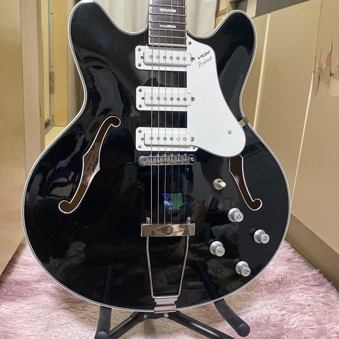 Vox Bob Cat s66 BK 3シングル　セミアコ