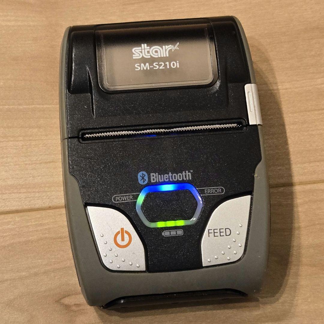 Star SM-S210i Bluetooth レシートプリンター 移動販売