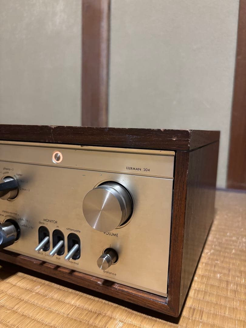 luxman L-504 プリメインアンプ