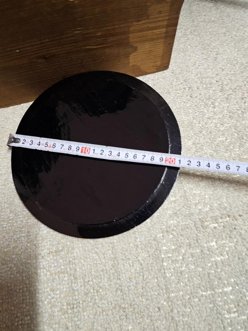 叩き黒唐津 水差し 貝伏目跡 お茶道具 古唐津