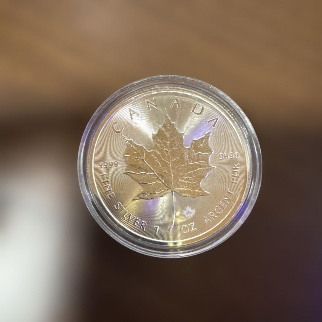 カナダ 5ドル 銀貨 2016年　1オンス