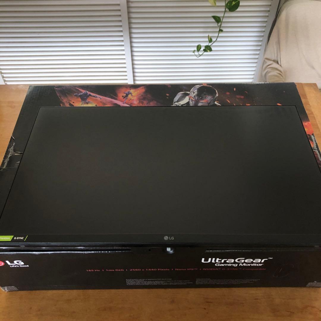 LG ゲーミングモニター 27型 2KWQHD IPS 165HZ 1msGTG