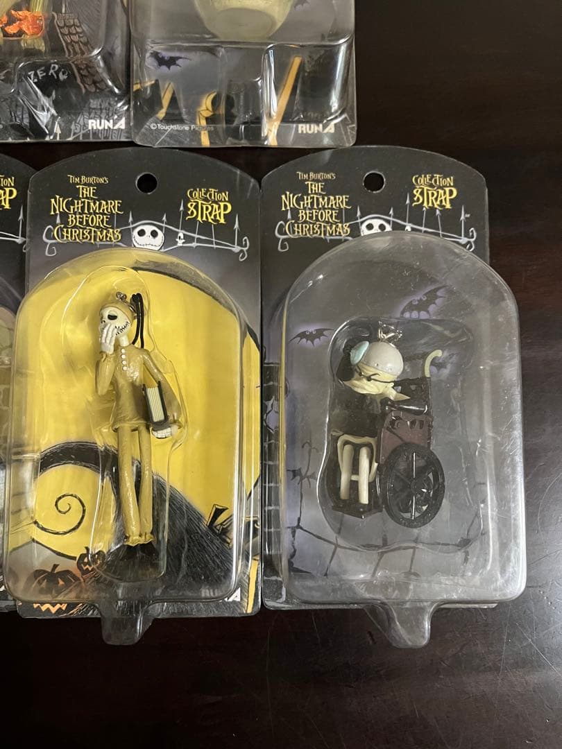ナイトメア・ビフォア・クリスマス フィギュアストラップ　7点セット