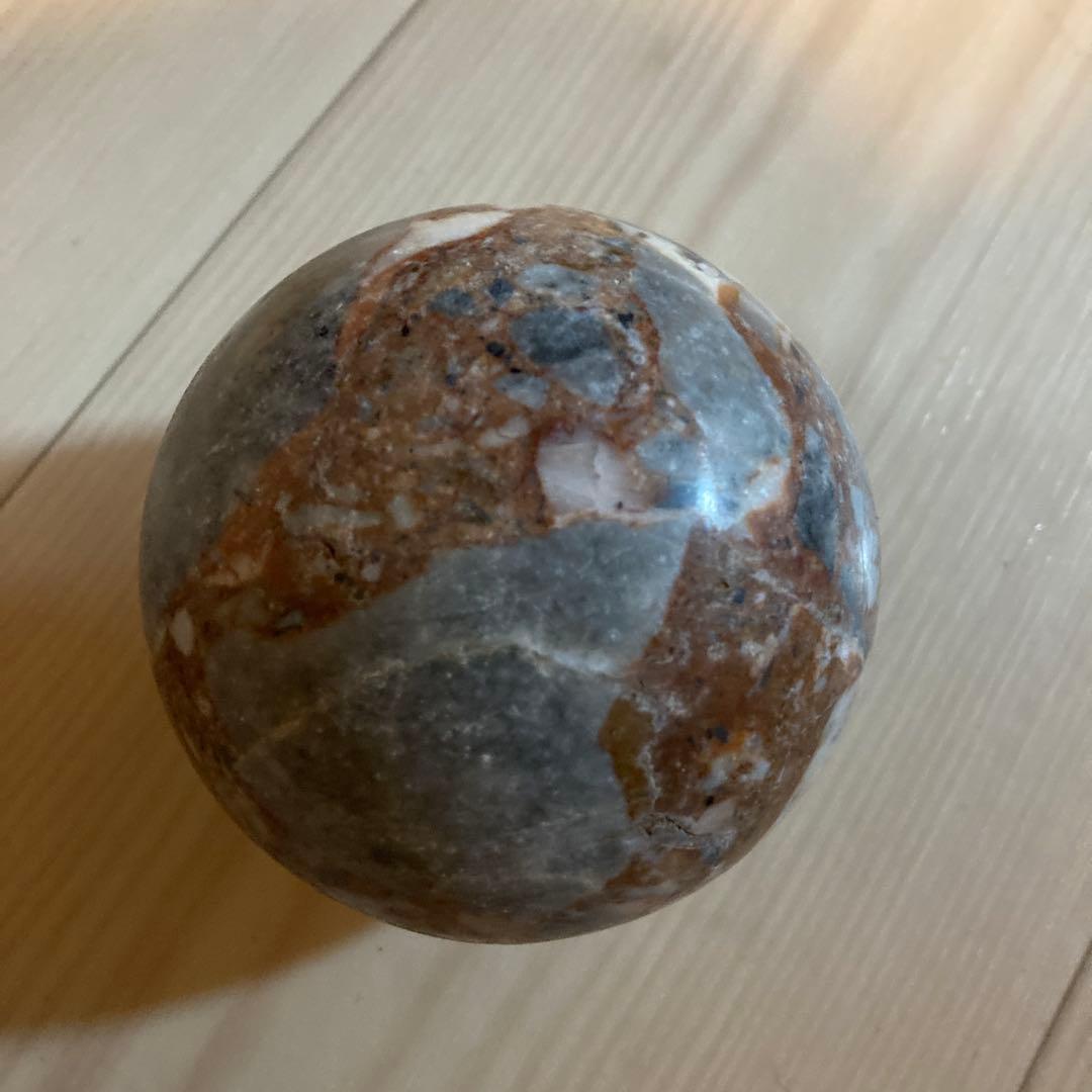 天然石　鑑賞石　球体稀少品　パワーストーン