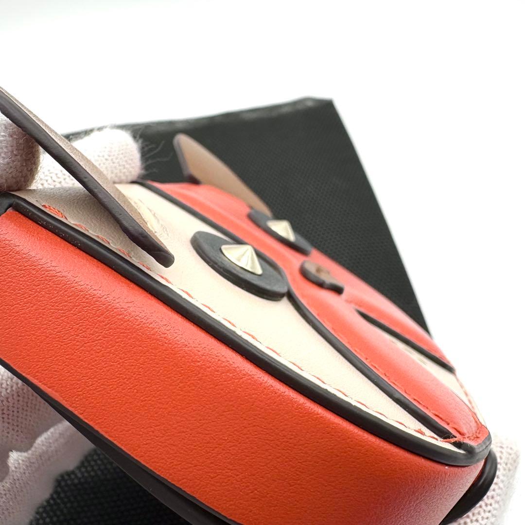 【⭐︎新品未使用】フルラ ブルドッグ ケース アレグラ 犬 バッグチャーム