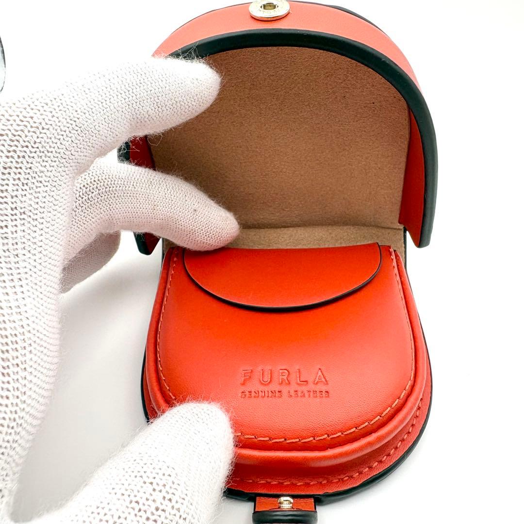 【⭐︎新品未使用】フルラ ブルドッグ ケース アレグラ 犬 バッグチャーム