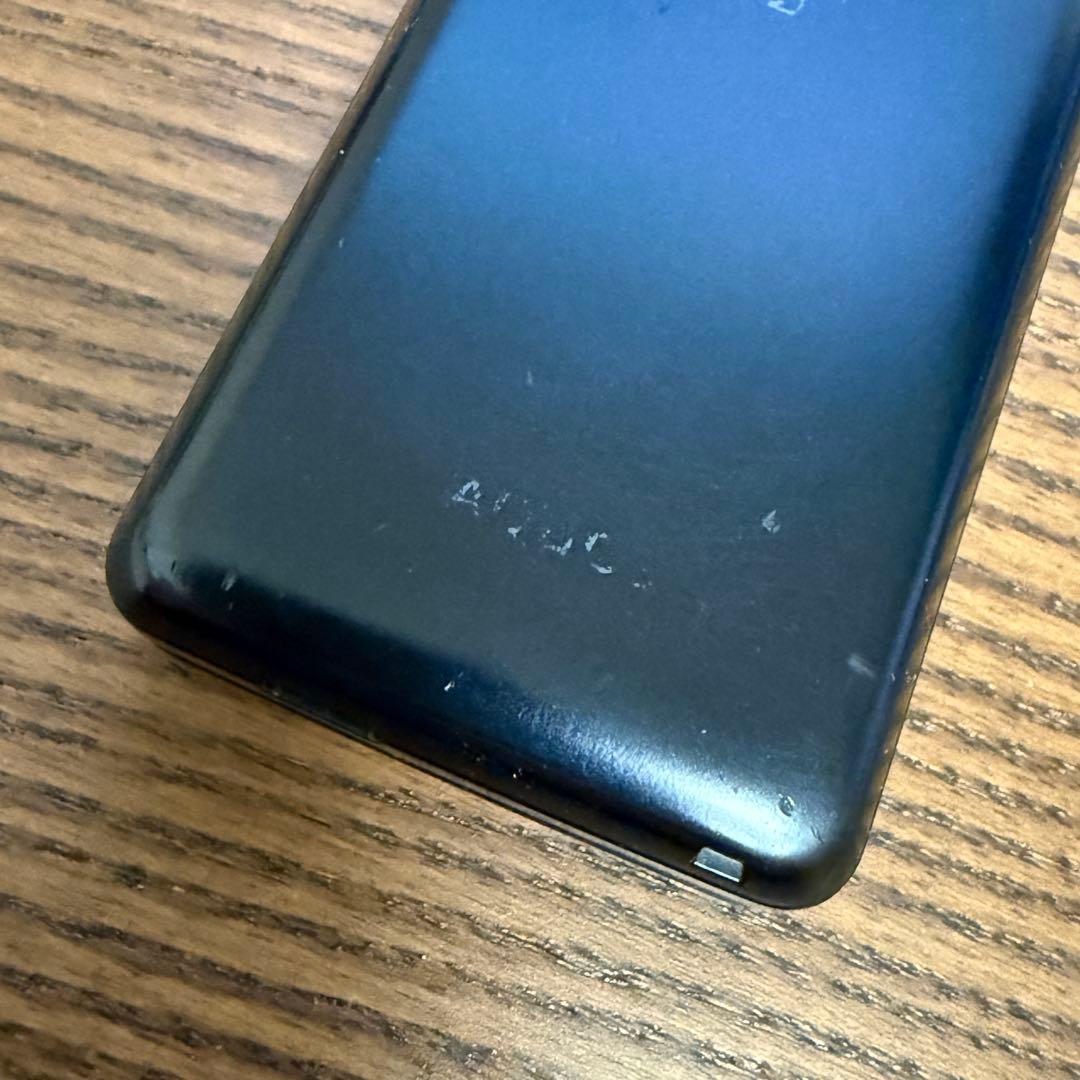 美品 docomo SH-02L 折り畳み式 ブラック 携帯電話 シャープ