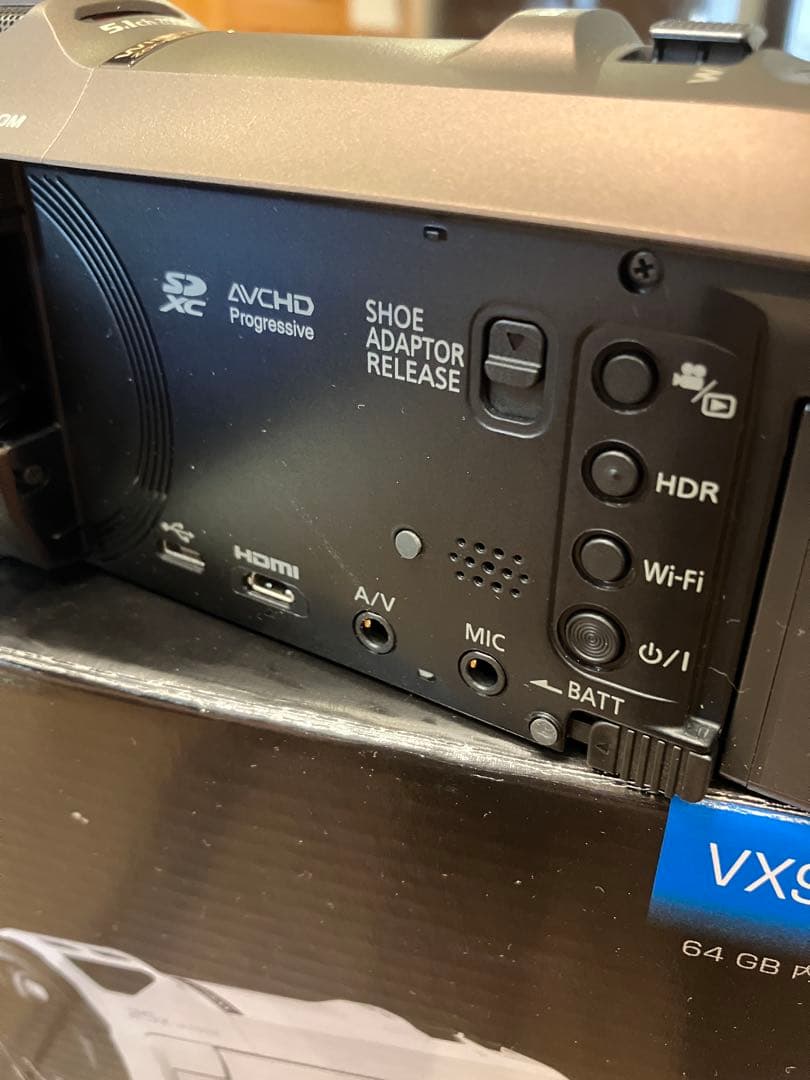 【美品】Panasonic 4Kビデオカメラ HC-VX992MS ブラウン