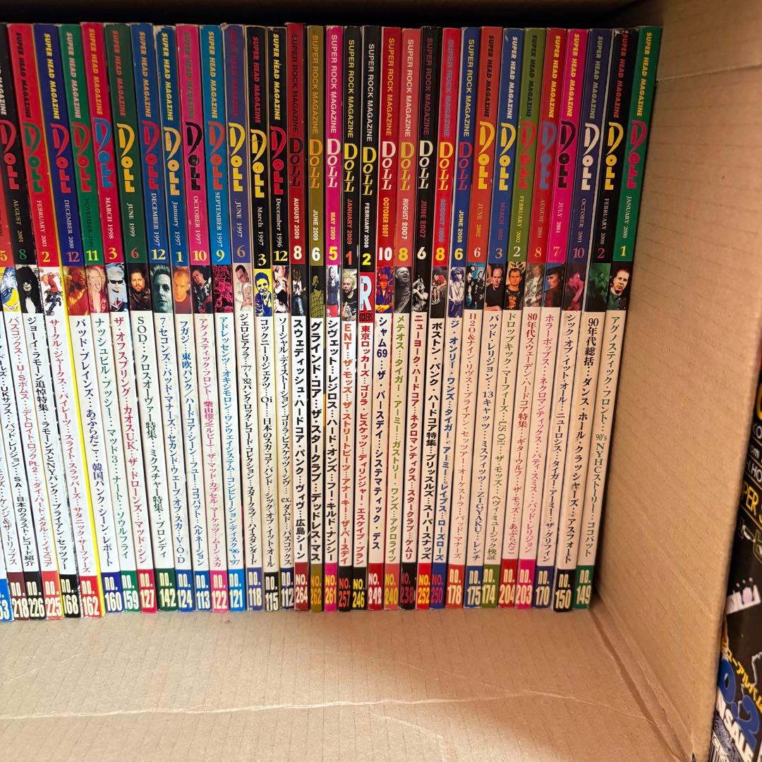 DOLL ドール　パンク ロック雑誌　58冊 まとめ売り