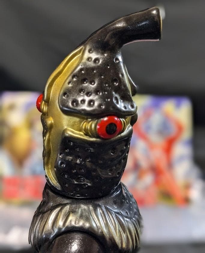 ケムール人＋ミニ「ウルトラQ」登場宇宙人（マーミット）ソフビフィギュア