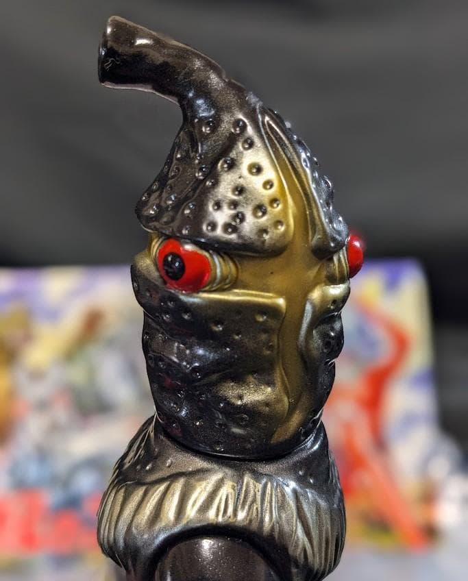 ケムール人＋ミニ「ウルトラQ」登場宇宙人（マーミット）ソフビフィギュア