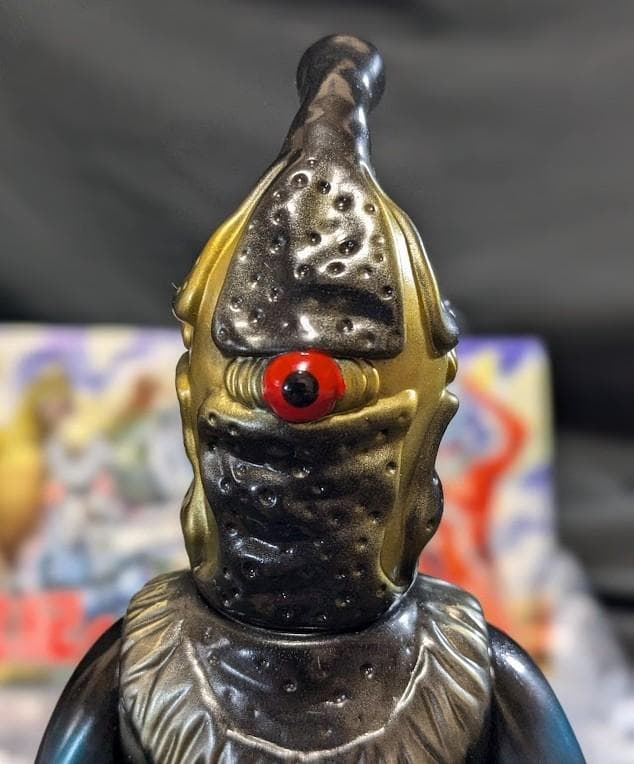 ケムール人＋ミニ「ウルトラQ」登場宇宙人（マーミット）ソフビフィギュア