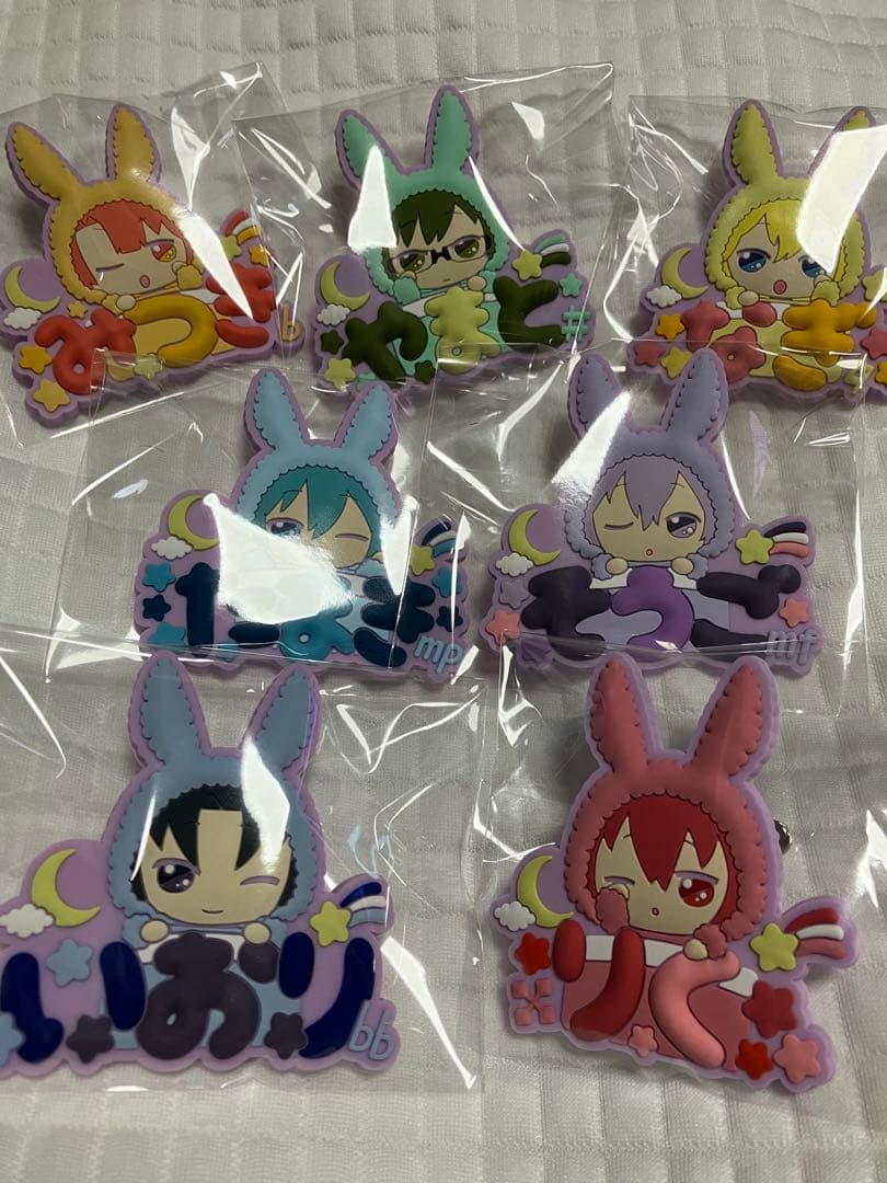 アイドリッシュセブン　きらどるラバーバッジ　全種セット