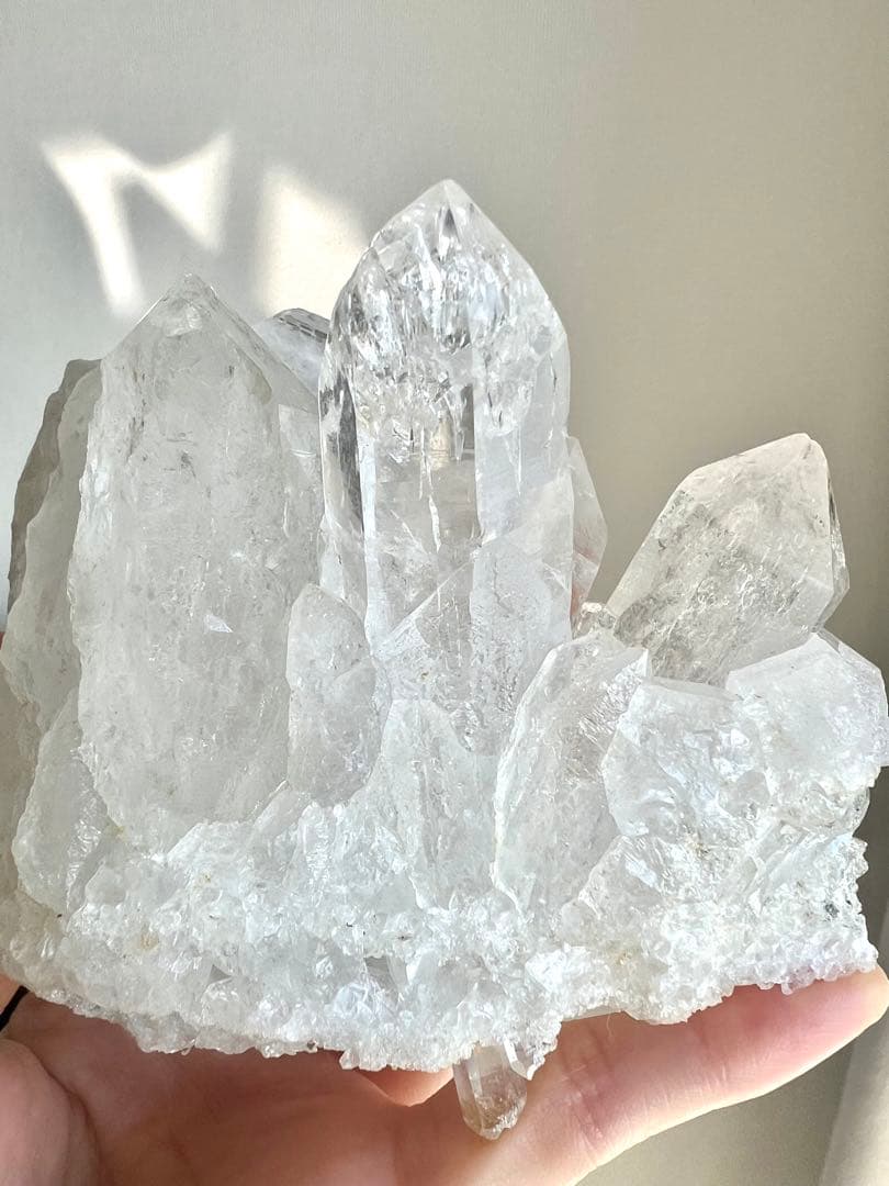 祝春節✨AAAAA宝石質マニハール 天空に浮かぶクリスタル神殿✨ルチル入天使の翼