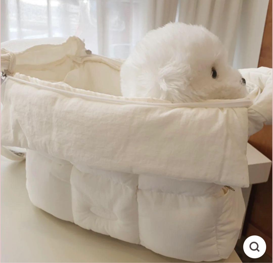 美品 韓国DOUBLE COMMA CLOUD BAG（IVORY）スリング