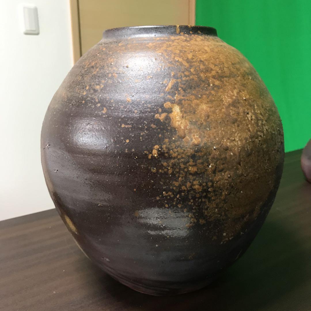 備前焼 花瓶 壺 稗田茂硫先生