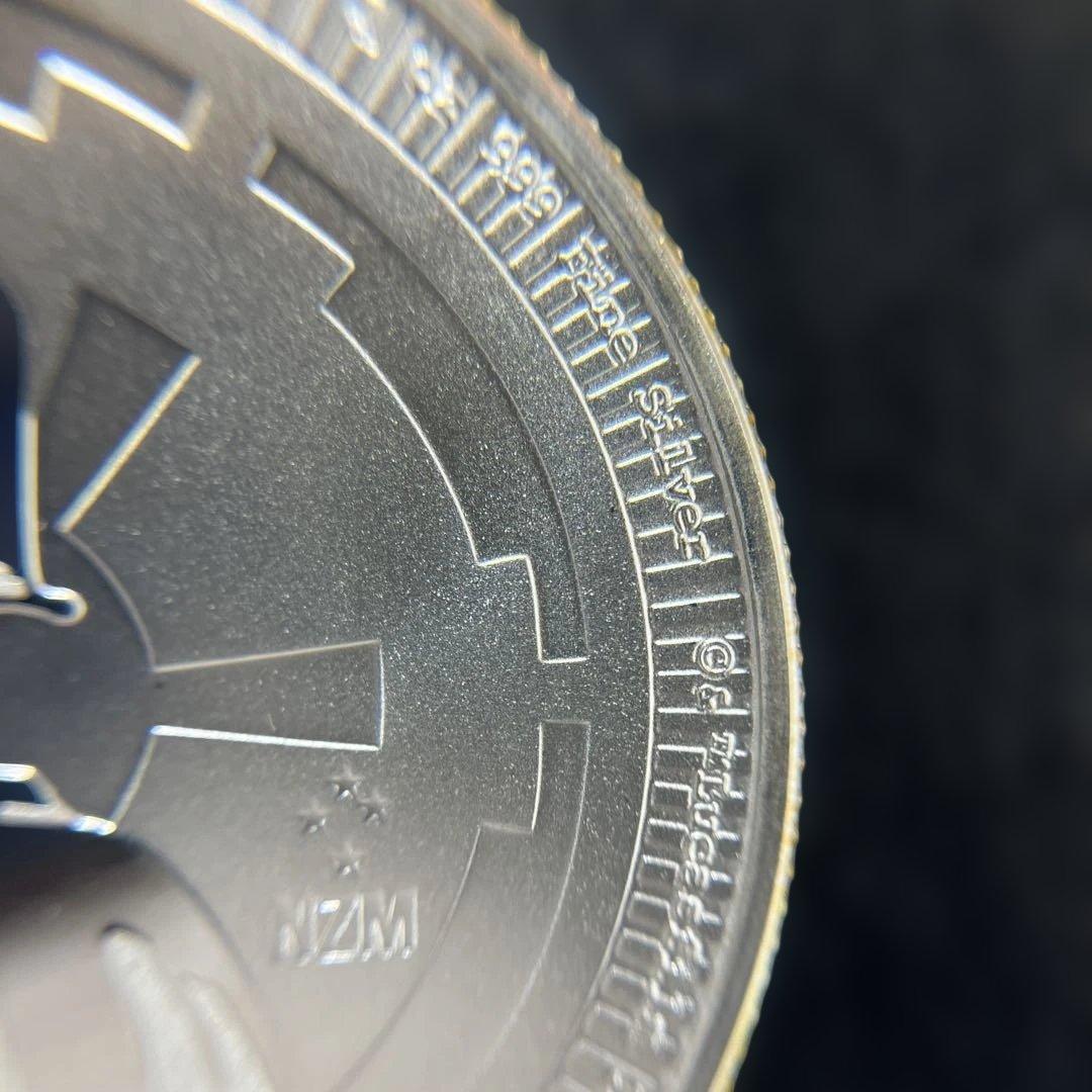 【純銀】ダース・ベイダー　2DOLLARS 純銀プルーフ