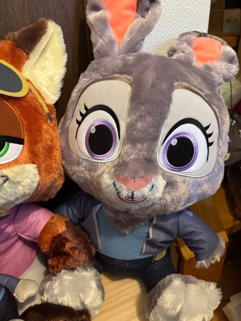ズートピア2 スーパーラージぬいぐるみ ジュディ&ニック
