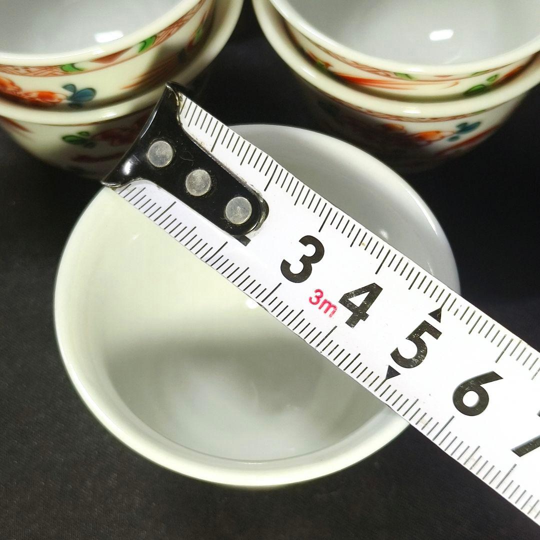 煎茶道具 小茶器 九谷焼 手描き赤絵花鳥文 作家物 二重蓋急須 共箱 中国茶器