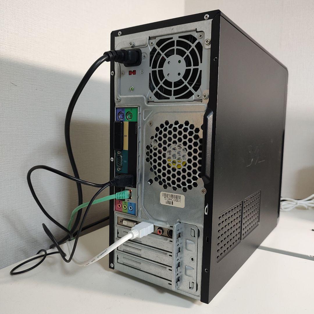完動 Dell PC Core i5 & 24型モニター無線マウス付！