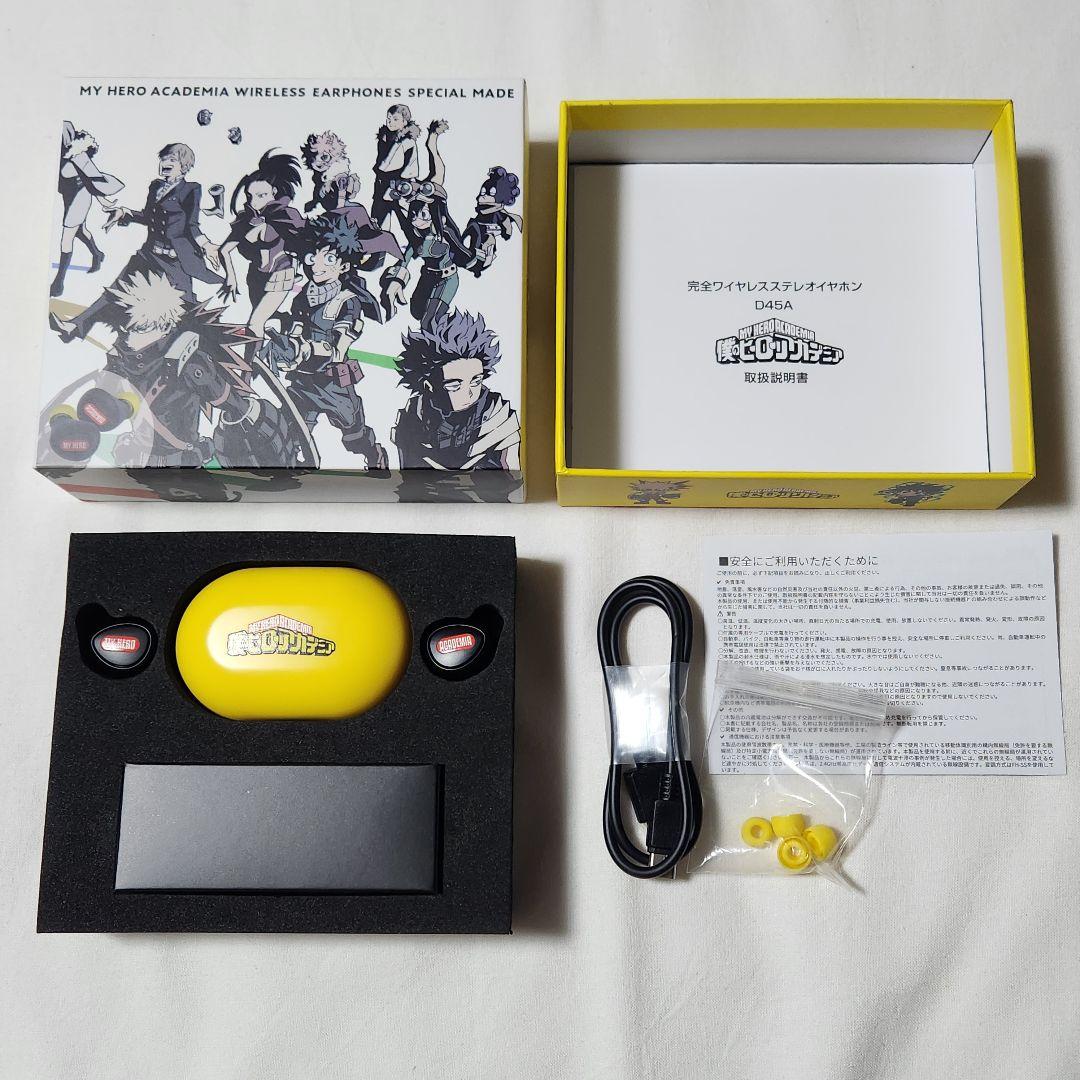 ヒロアカ ワイヤレスイヤホン ヒーローver. 緑谷、爆豪、轟キャラクターボイス