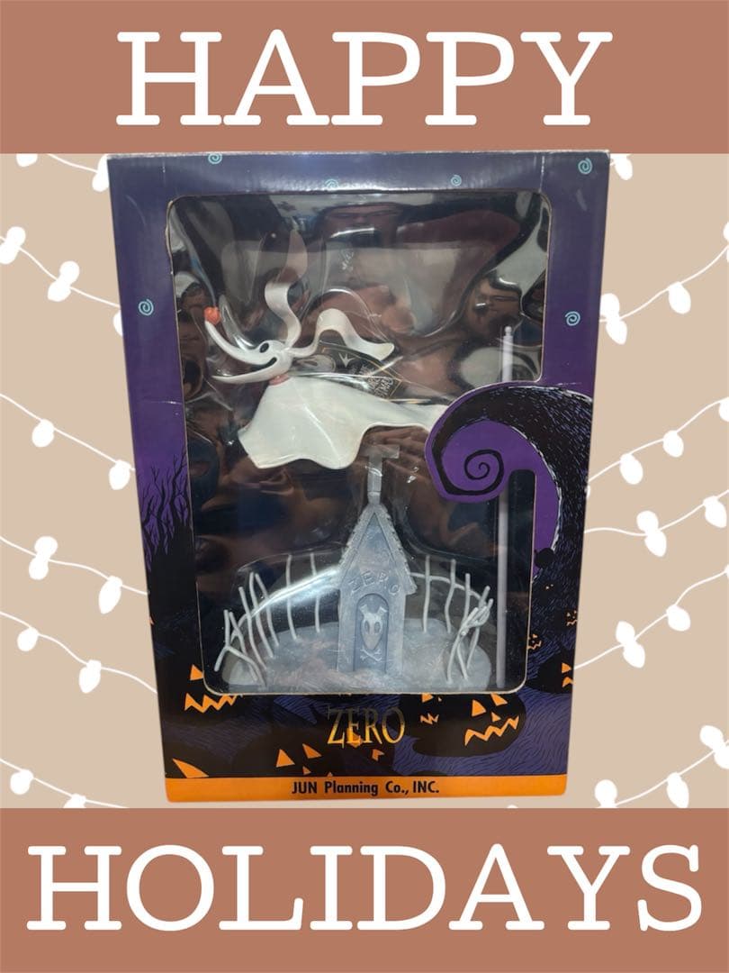 【ディズニー未開封美品】ナイトメア・ビフォア・クリスマス ゼロフィギュア