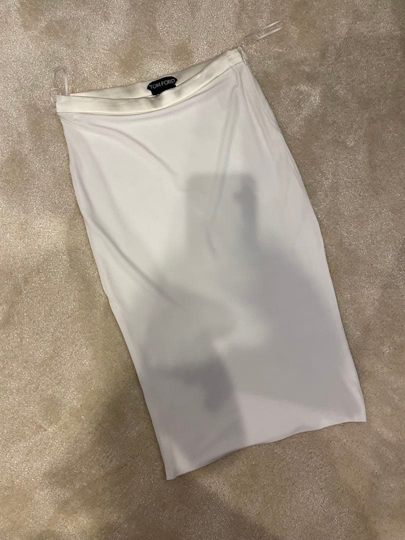 TOM FORD ホワイト タイトスカート