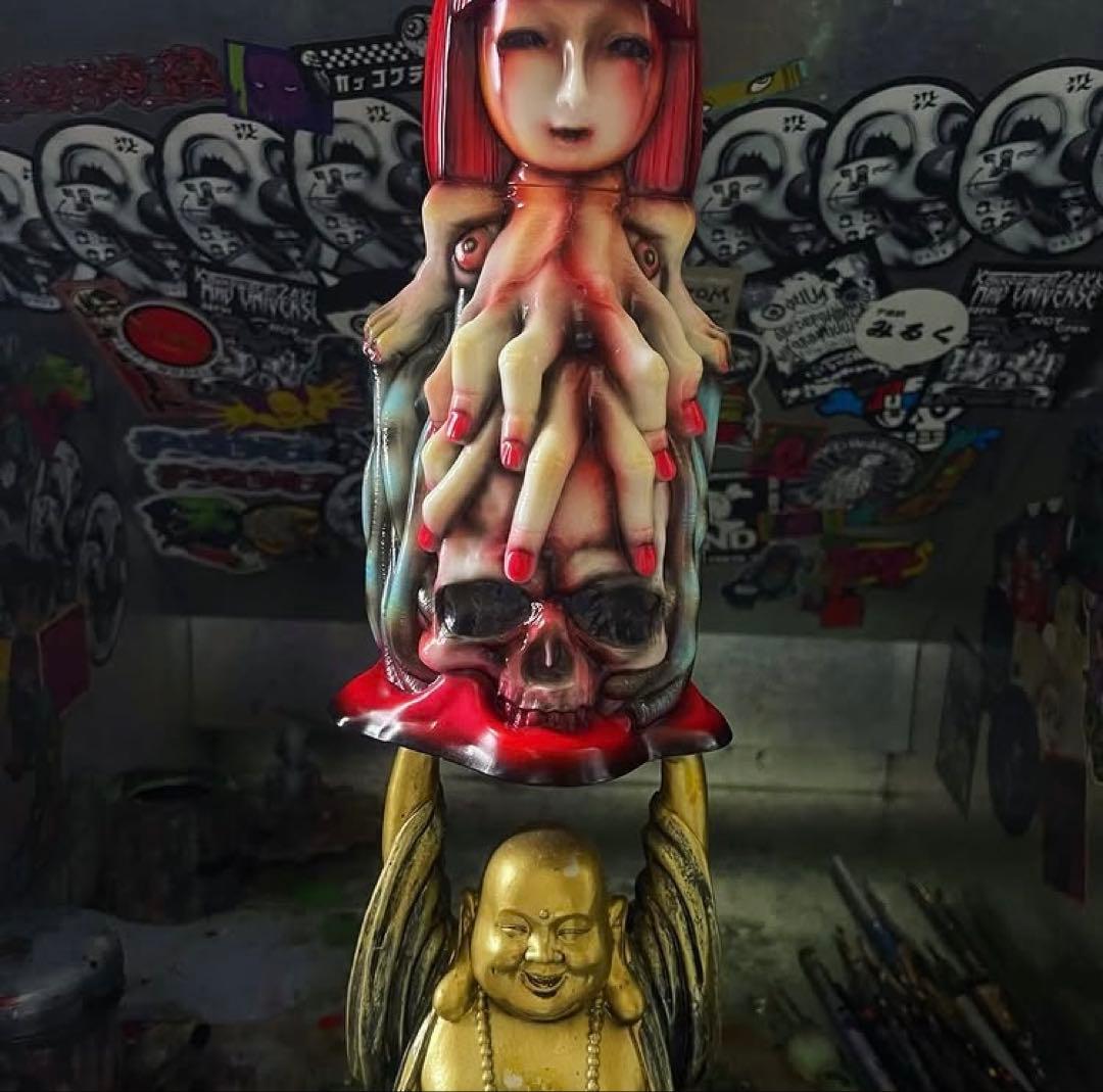 かっこわらい雑貨店 エリザベス Elizabeth 赤髪 ソフビ　フィギュア