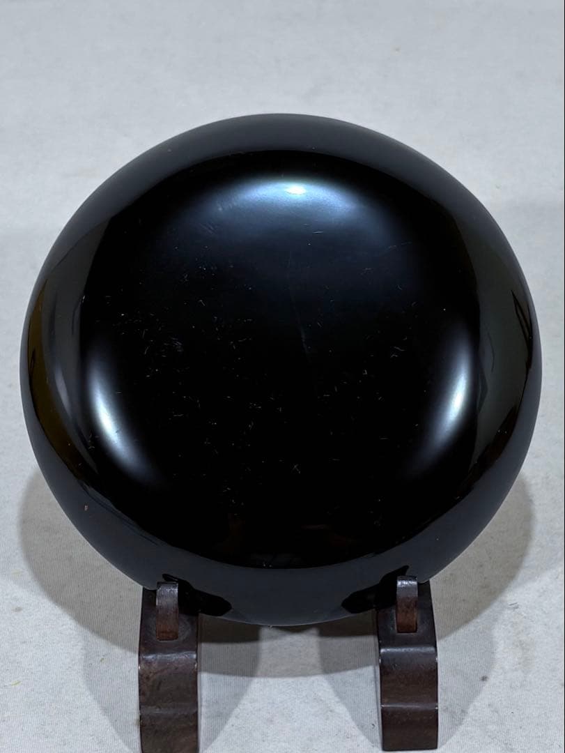 ①輪島塗　塗師 精斎 沈金師 満斎　草花刻菓子皿五客　美品　共箱　送料込