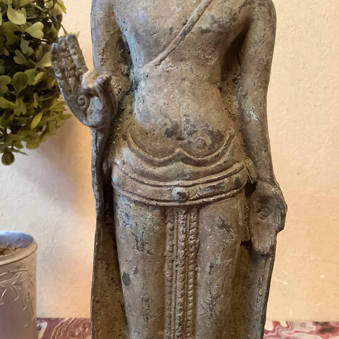 12〜13世紀「スコータイ ・アユタヤ・ドヴァーラヴァティー様式仏」出土青銅仏