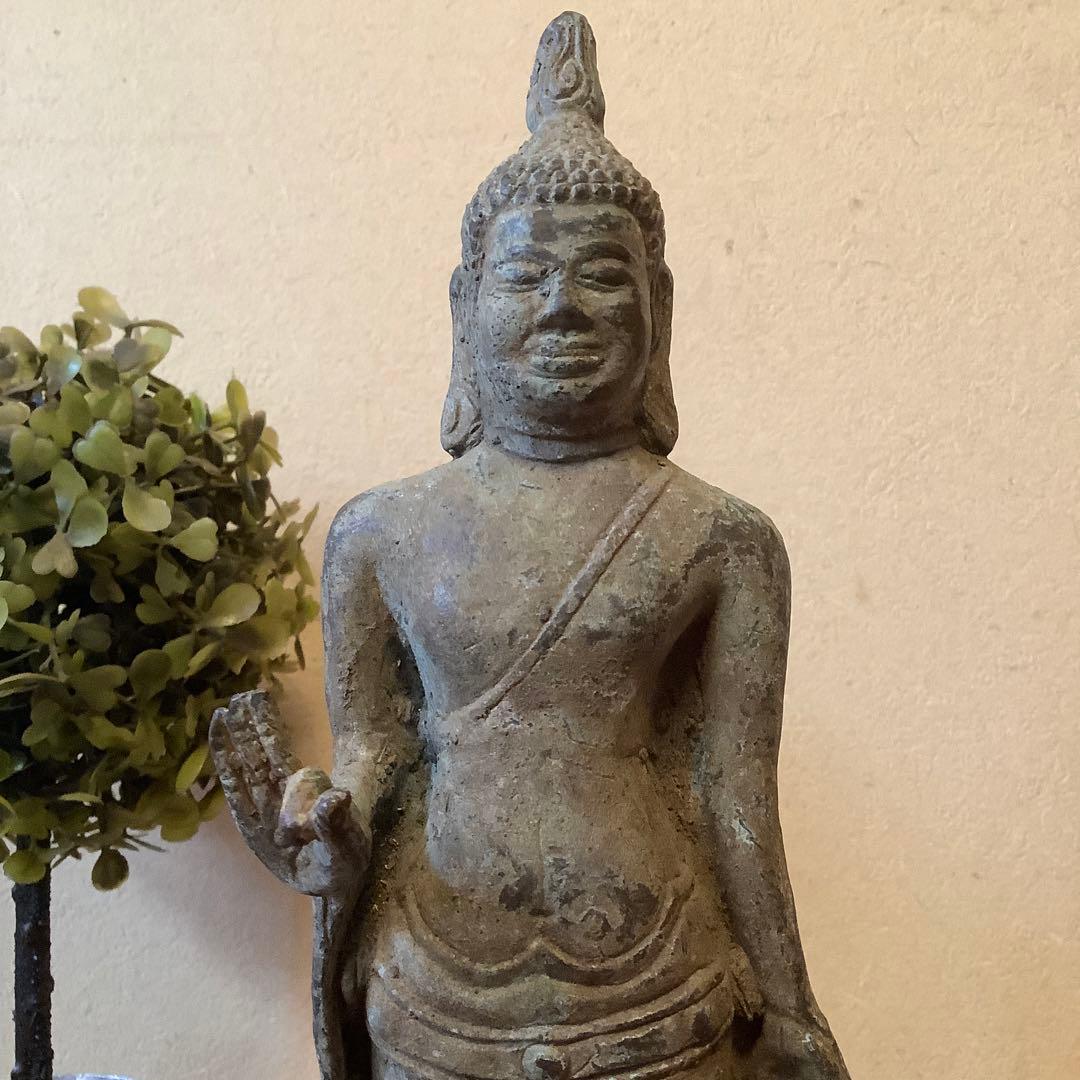 12〜13世紀「スコータイ ・アユタヤ・ドヴァーラヴァティー様式仏」出土青銅仏