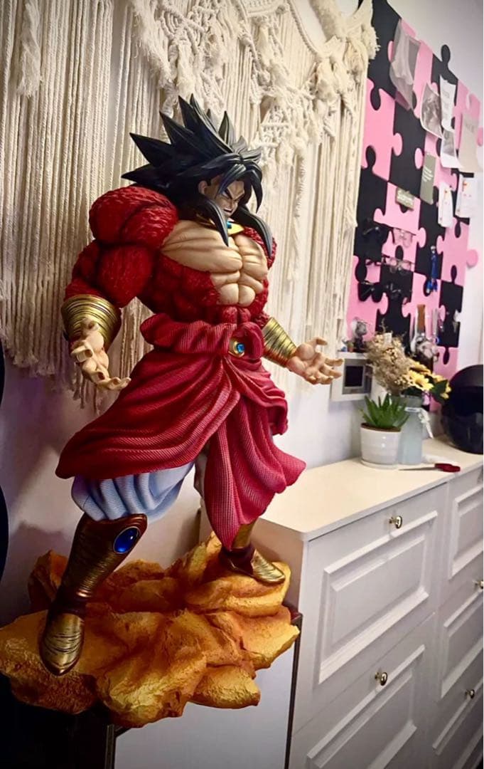 ドラゴンボール ブロリー ガレキ ガレージキット スタチュー X③③