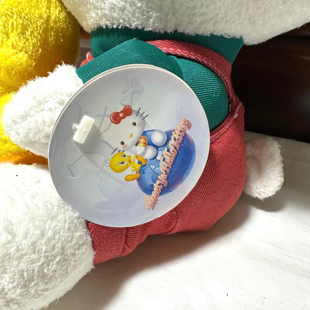 希少品　サンリオ　ハローキティ　トゥイーティー　コラボ　ぬいぐるみ　2004年製