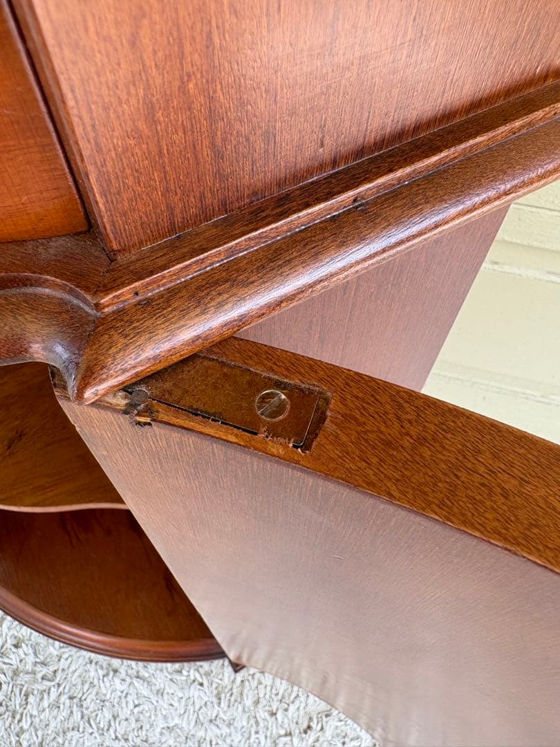 【イタリア製 象嵌細工 コーナーキャビネット】アンティーク調 インテリア家具