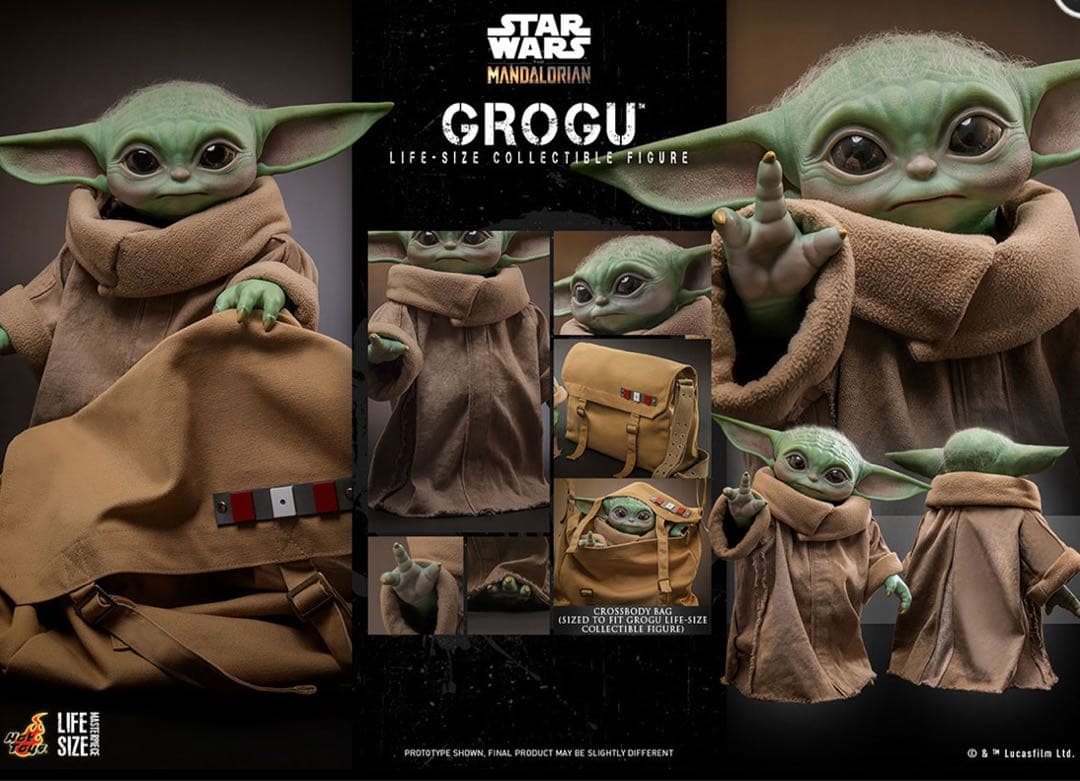 『マンダロリアン』1/1スケールフィギュア　グローグー