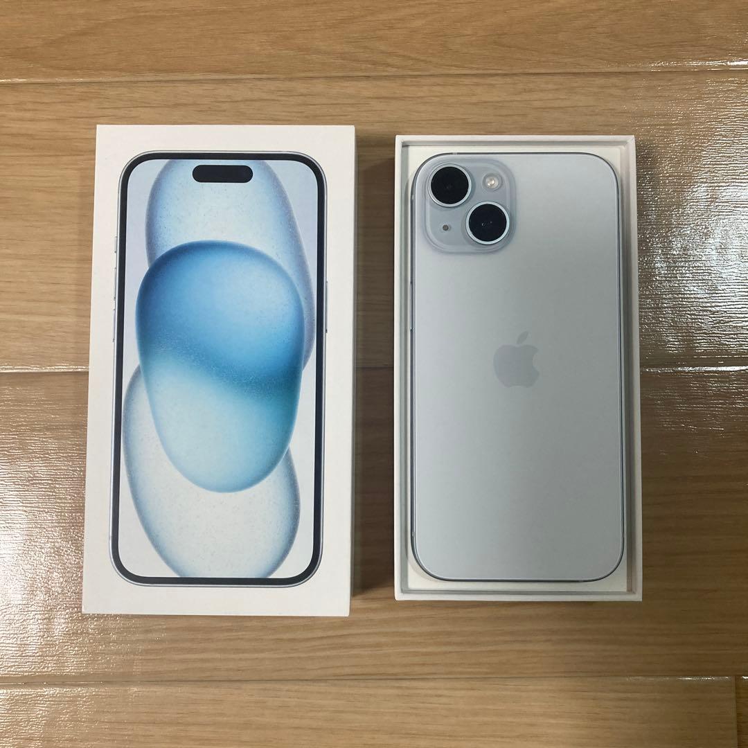 Apple iPhone15 128GBブルー　SIMフリー