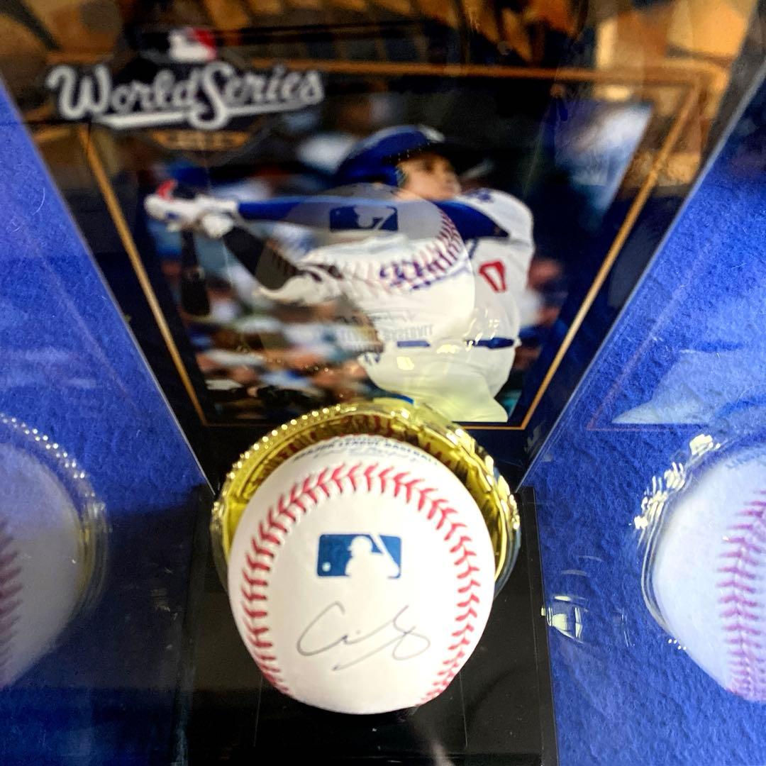 ドジャース　大谷翔平選手　直筆サイン　MLB試合球　2025ディスプレイケース付