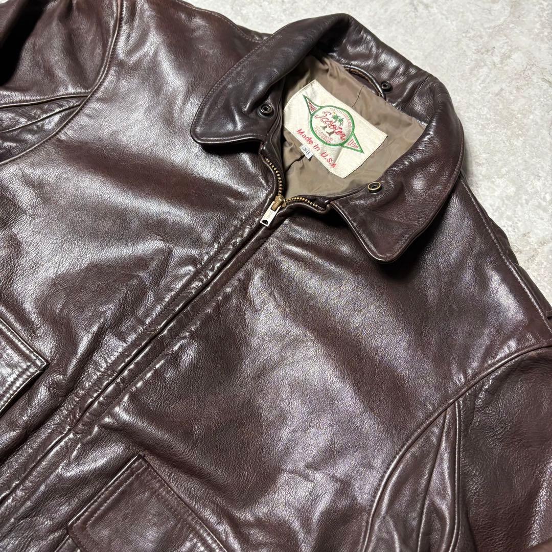 USA製 Gollden Bear ゴールデンベアー A-2 ホースレザー