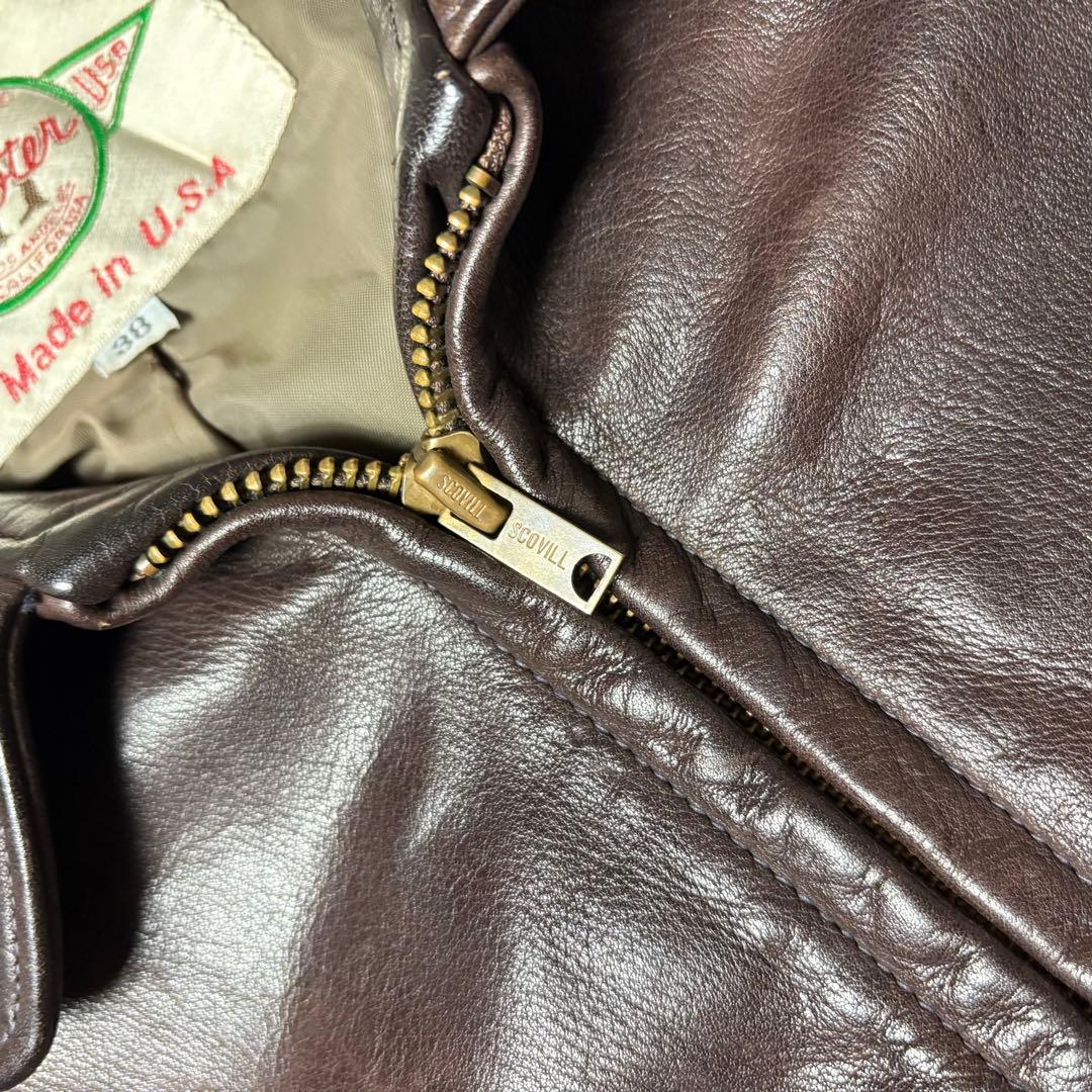 USA製 Gollden Bear ゴールデンベアー A-2 ホースレザー