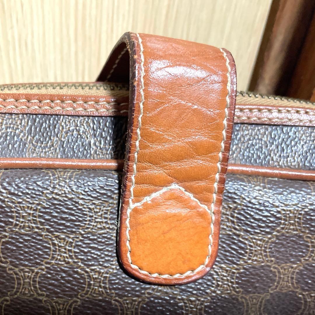 セリーヌ　マカダム柄　ショルダーバッグ　オールドセリーヌ　長財布収納可能