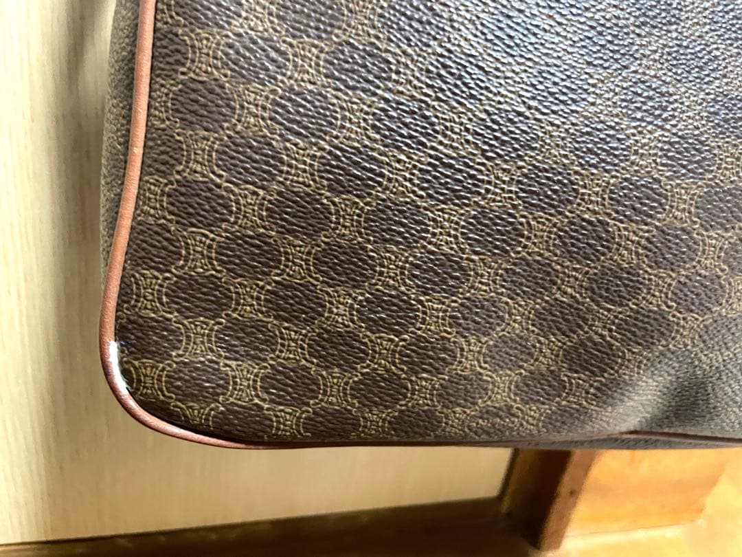 セリーヌ　マカダム柄　ショルダーバッグ　オールドセリーヌ　長財布収納可能