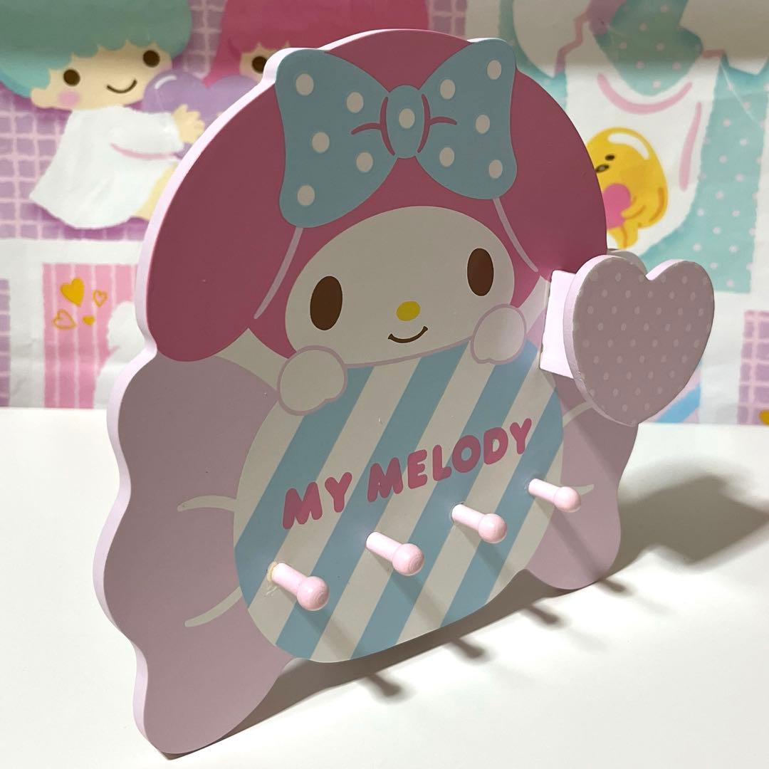 マイメロディ 木製アクセサリー&キーフック